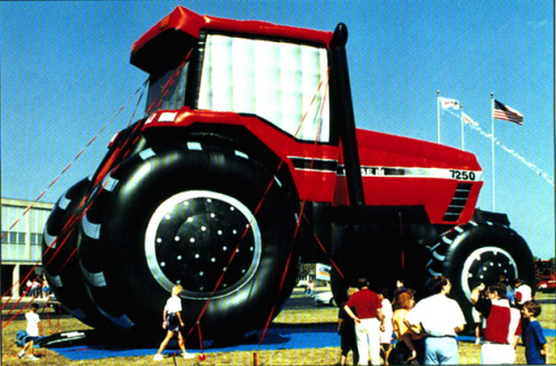 Miscellaneous Inflatables case tractor 40' long!